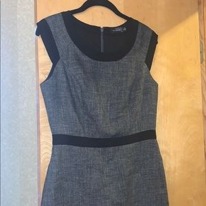 Size 2 black and grey dress
